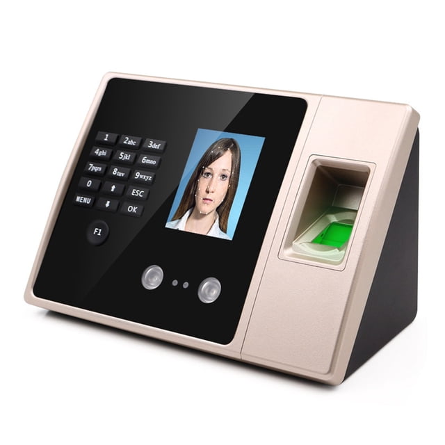Attendance Machine People Face Facial Recognition Chinese And English Version Of Work Card Machine ,Easy to Use