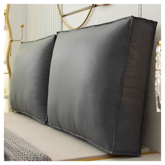 Couch Back Cushions,Large Headboard Pillow,Bed Backrest Long Support Pillows,Reading Pillows with Zipper Removable Washable Cover for Sofa,Bedside,Bay Window