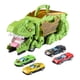 thumbnail image 4 of Dino Transporte Coche Dinosaurio Tragar Vehículo Tragar Transporte Jugar Vehículo Juguete para Edades 3 4 5 años Niño Niños Preescolar , Verde con 4 Verde con 4 coches., 4 of 8