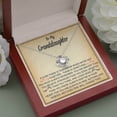 thumbnail image 2 of To My Granddaughter - Always Remember Necklace - Love Knot Necklace - Message Card & Gift Box, 2 of 5
