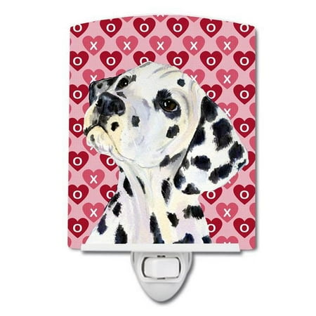 

Dalmatian Hearts Love & Valentines Day Portrait Ceramic Night Light