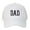 White, variant on Riforla Father's Day DAD Embroidered Printed Baseball Cap Vintage to Make Old Cap Mens Womens Hats Light Blue