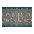 thumbnail image 2 of EGNMCR Outdoor Rug Bathroom Rugs Foot Cushions Super Absorbent Floor Mat Bathroom Absorbent And Quick Drying Carpet Floor Mats Door Bathroom Non Slip Floor Mats Floor Mats, 2 of 5
