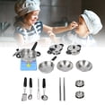 thumbnail image 1 of Juguete de cocina para niños, juguete de utensilios de cocina, mini utensilios de cocina, juguete de simulación, juguete de cocina, fiabilidad excepcional, 1 of 8