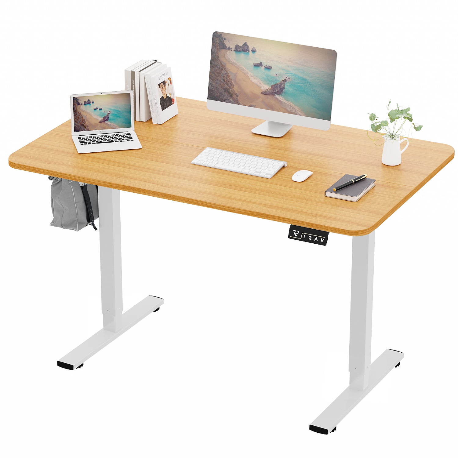 Furmax 48" x 24" Home Office Electric Height Adjustable Standing Desk