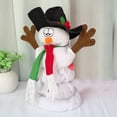thumbnail image 7 of Walbest Singing And Dancing Snowman Plush Toy Musical Santa Claus Doll with Christmas Songs for Kids Rocking Snowman Decoration, 7 of 7