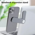 thumbnail image 2 of MesaSe Aluminum Adjustable Laptop Extension Holder Slim Portable Foldable Side Mount Clip Stand for Smart Cell Phone Computer Laptop Extension Bracket, 2 of 10