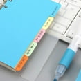 thumbnail image 5 of MIANGASTORE 30 Pcs Loose-Leaf Papers Practical Pocketbook Refills Papers With Holes (Assorted Color), 5 of 5