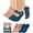 Pink, variant on Pilates Grip Socks for Women Non Slip Skid Yoga Socks with Grips Straps for Ballet Dance Workout Gripper Socks