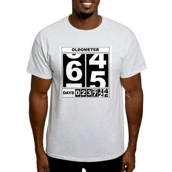 CafePress - 65Th Birthday Oldometer Light T Shirt - Light T-Shirt - CP