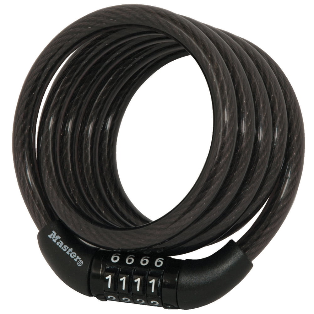 Bell Bicycle Combination Cable Lock 8mmx5ft Protective Cover Bb106 for sale online 