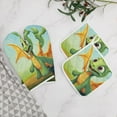 thumbnail image 5 of Cute Dragon Baby Oven Mitt And Pot Holder Set Oven Glove for Kitchen Baking Cooking Grilling, 5 of 6