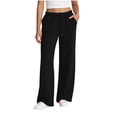 thumbnail image 2 of Guluxicc Womens Athletic Pants with Pockets Pull On Loose Straight Leg Trousers for Jogging Running Everyday Summer Fall, 2 of 7