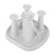 thumbnail image 2 of Soporte para tazas, estante de secado, drenaje de agua, organizador seco para 4 tazas (gris), 2 of 7