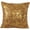 Rust, variant on Violet Linen Marble Classic Pattern, Polyester Fabric, Gold Brushed Foil, Solid Color Backing, Off-White , 18 Inch x 18 Inch, Square, Decorative Accent Throw Pillow Cover