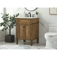 thumbnail image 2 of 24 inch single bathroom vanity in driftwood, 2 of 8