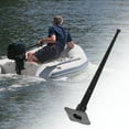 thumbnail image 3 of MOVTOTOP Marine Boat Flagpole Base Rail Mount Flagpole Boat Flag Fixing Holder Small Flagpole Support, 3 of 7