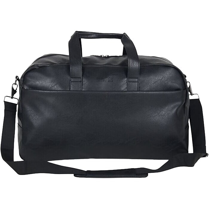 BRAND NEW!! Kenneth Cole Gray Black Duffle Bag Weekender Travel Gym Handbag 