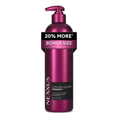 Nexxus Color Assure Conditioner For Color Treated Hair For Vibrancy Powered By Chromabond Sealer With Citric Acid ,16.5 fl oz