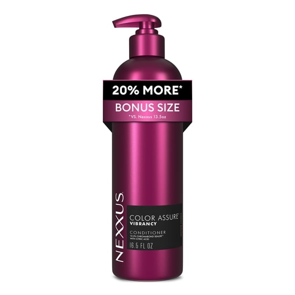 Nexxus Color Assure Conditioner For Color Treated Hair For Vibrancy Powered By Chromabond Sealer With Citric Acid ,16.5 fl oz