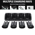 thumbnail image 3 of Battery Charger Set for  Wiiu Remote Controller, Battery Charging Station for  Wiiu 4 Port Charging Station + 4 Pack 2800mAh Replacement Batteries + USB Cable, 3 of 7