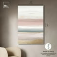 thumbnail image 5 of Serenity in Stripes II Canvas Boho Abstract Art by Art Remedy, Gallery Wrapped, 36" x 54", 5 of 7