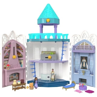 LEGO Disney Princess Creative Castles 43219​, Toy Castle Playset with Belle  and Cinderella Mini-Dolls and Bricks Sorting Box, Travel Toys for Girls