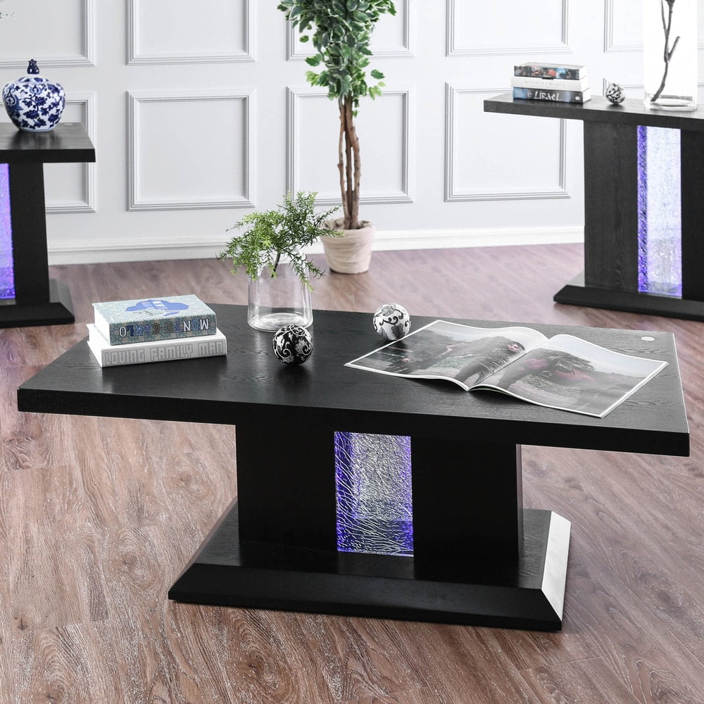 Furniture of America Weston Contemporary Black Coffee Table - Walmart