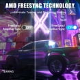 thumbnail image 7 of Norcent 27-inch FHD VA Gaming Curved Monitor with Rainbow Lights, 240Hz Refresh Rate, Eye Care 1080P Display, FreeSync G-Sync Compatible, 1ms DisplayPort, HDMI, DP and Speakers, 7 of 7