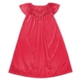 thumbnail image 4 of LIIPEE Womens Summer Nightgown Casual Short Sleeve Lace Sleep Dress Ladies Cozy Sleepwear, 4 of 4