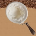 thumbnail image 5 of Cheers.US Fabric Handmade Coffee Filter Strainers Reusable Coffee Dripper Strainer Filter Cloth Mesh with wooden Handle Handmade Coffee Accessories for Home Office Use, 5 of 7