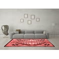 thumbnail image 3 of Ahgly Company Indoor Rectangle Abstract Red Modern Area Rugs, 2' x 3', 3 of 4