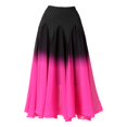 thumbnail image 3 of Milaget Femmes Danse de Salon Jupe Performance Vêtements Classique Ventre Danse Swing Course M, 3 of 8