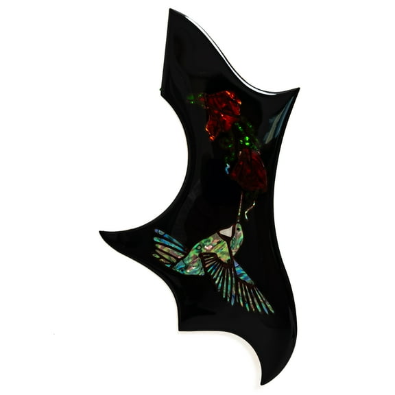 2mm Self-Adhesive Acoustic Guitar Pickguard – Dove Inlay for Gibson Style Guitars