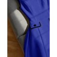 thumbnail image 5 of Royal Blue Sleeveless Round Neck A-Line Dress With Contrast Trim And Front Pockets, 5 of 5