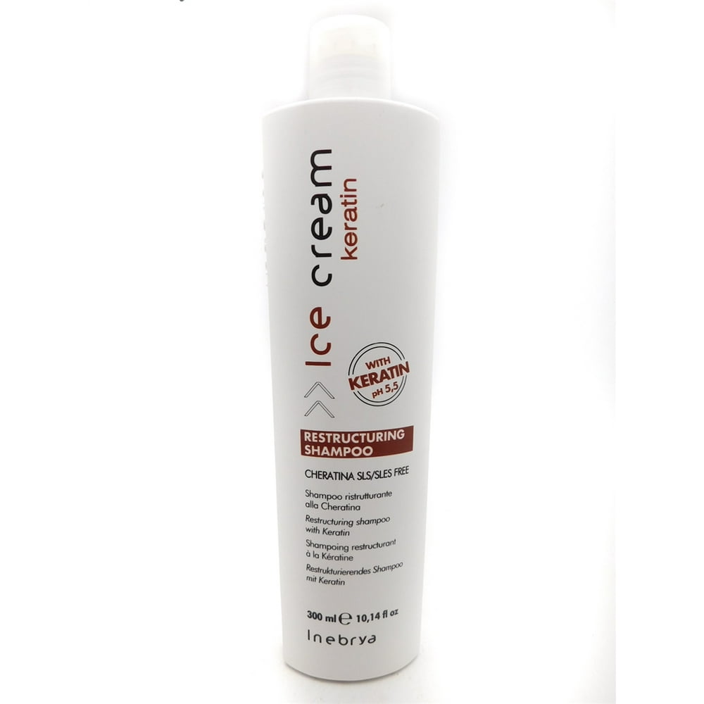 Inebrya Ice Cream Keratin Restructuring Shampoo 10.14 fl oz Walmart
