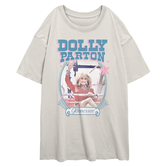 Juniors Dolly Parton Tennessee Portrait T Shirt
