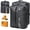 Black 18L (2-Pack), variant on Vacuum Storage Bag Kit with Pump, 41L Compression Bag for  Organization & Long Trips, Vacuum Seal Storage for Luggage & Seasonal Storage (1-Pack)