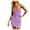 Purple Mini Bodycon Party Dress, variant on Olyvenn Stylish Fashion Ladies Mini Bodycon Party Dress Strapless Sleeveless Tube Dress Women's Spring And Summer Gradual Sequin Dress With Suspender Split Short Skirt Brown 4