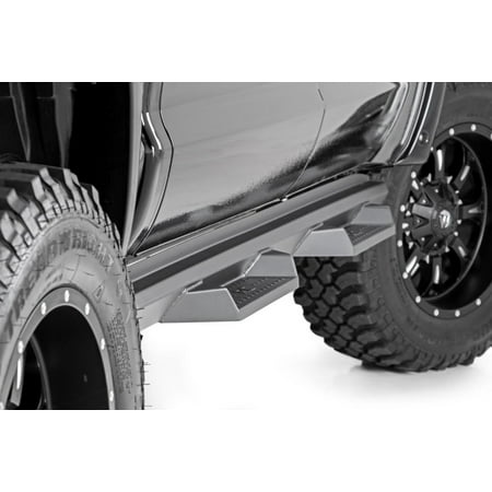 Rough Country DS2 Drop Nerf Steps (fits) 2007-2019 Tundra CrewMax Truck Side Steps (Best Tires For Tundra Crewmax)
