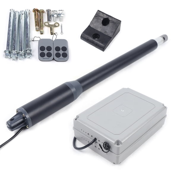 CNCEST Electric Automatic Gate Opener Kit 662lb Automatic Single Arm Swing w/Remote