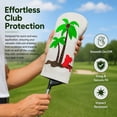thumbnail image 1 of Ethern Housse de Tête de Club de Golf Confortable Résistante aux Rayures Douce Protecteur de Tête de Club de Golf Blanc, 1 of 9