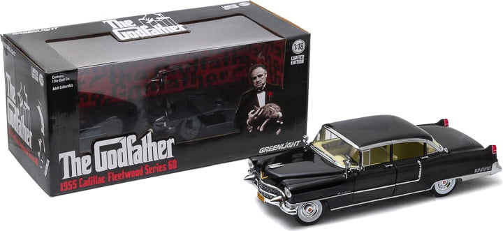 1955 Cadillac Fleetwood Series 60 White 1/18 Diecast Model Car by