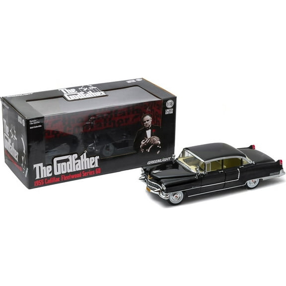 1955 Cadillac Fleetwood Series 60 Special The Godfather Movie (1972) 1/18 Diecast Model Car by Greenlight