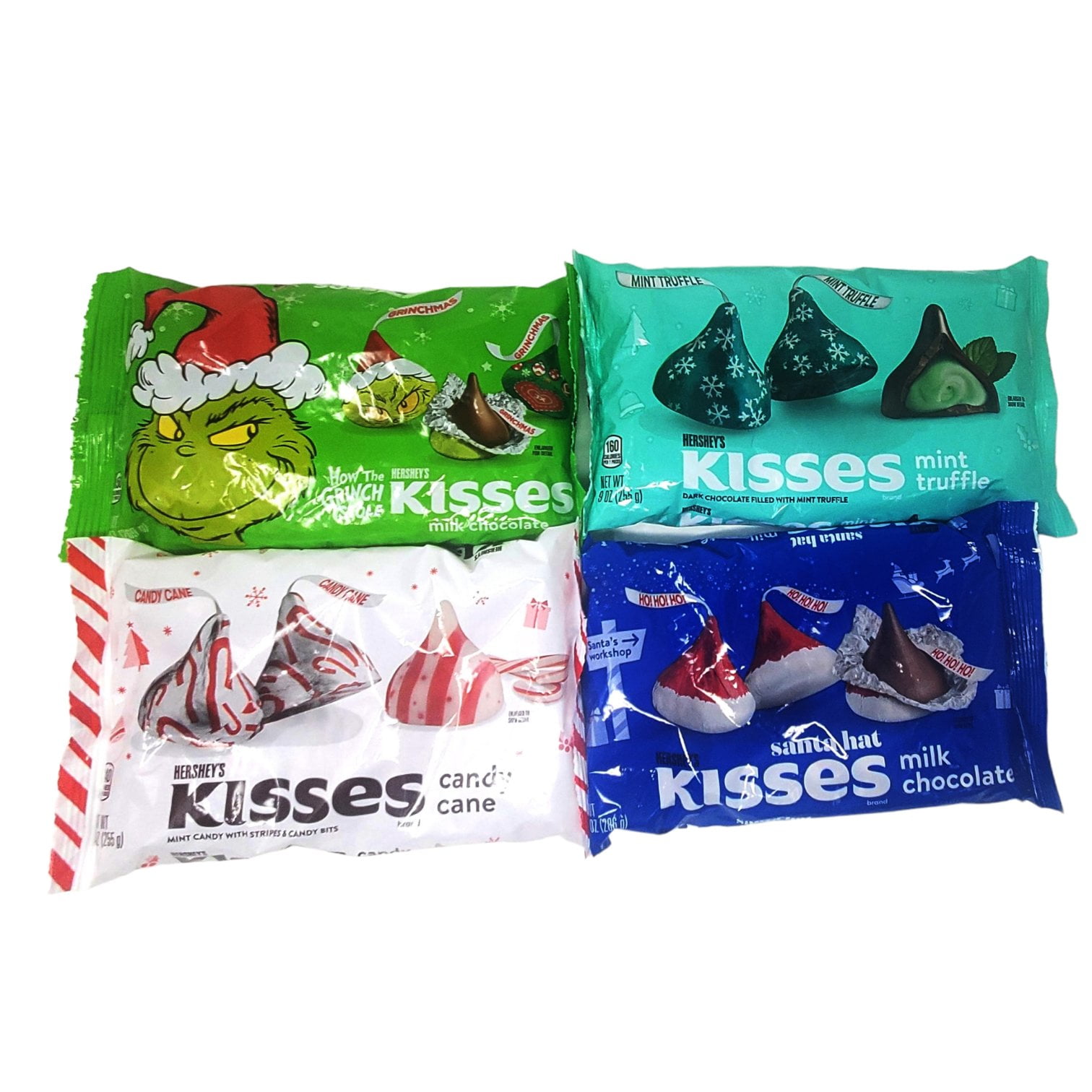Yuletide Kisses Bundle includes Grinch Kisses, Candy Cane Kisses