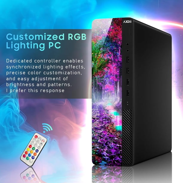 Windows 11 Desktop PC ~ AXOII RGB Computer – Intel Core i5 up to