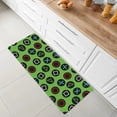 thumbnail image 5 of Button green Rubber Rectangular Kitchen Doormat, 5 of 7