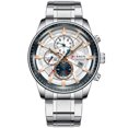 thumbnail image 1 of CURREN Men Watch Quartz Movement Stainless Steel Strap Time &, 1 of 8