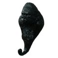 thumbnail image 4 of Gancho decorativo de resina con forma de cabeza de animal para ropa, joyas, llaves y decoración de pared. Orangután, 4 of 6