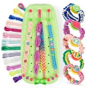 Girls Crafts Friendship Bracelet String Making Kit - Birthday Christmas Gift for Kids Age 7 8 9 10 11 12+ Year Old, DIY Bracelet Jewelry Maker Toys with Beads Supplies for Teen Girls and Adults